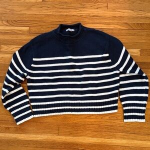 J.Crew Cotton Rollneck Sweater
